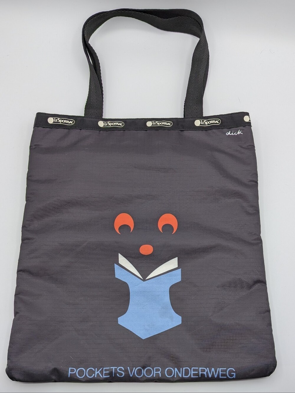 ✨ RARE LESPORTSAC X DICK BRUNA ART COLLAB TOTE BAG ✨